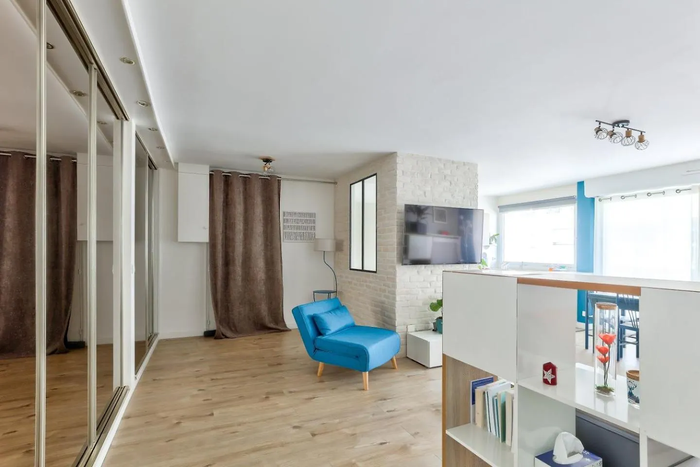 Apartmán Moderne T2 Avec Balcon Proche Du Bois De Vincennes Paříž 0*,